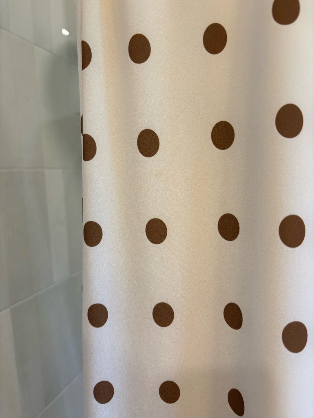 Jenni Kayne Polka Dot Slip Maxi Dress in Cream and Brown - Picture 4 of 7